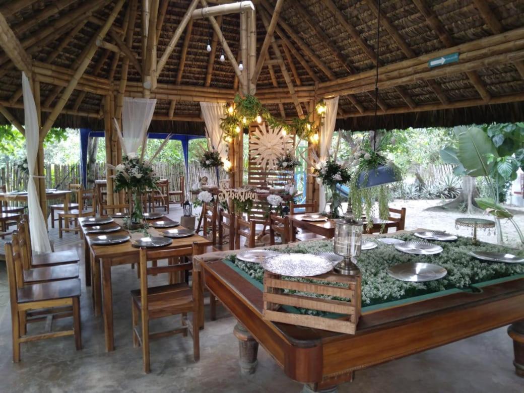 Hotel Bambu Canoa Exterior photo